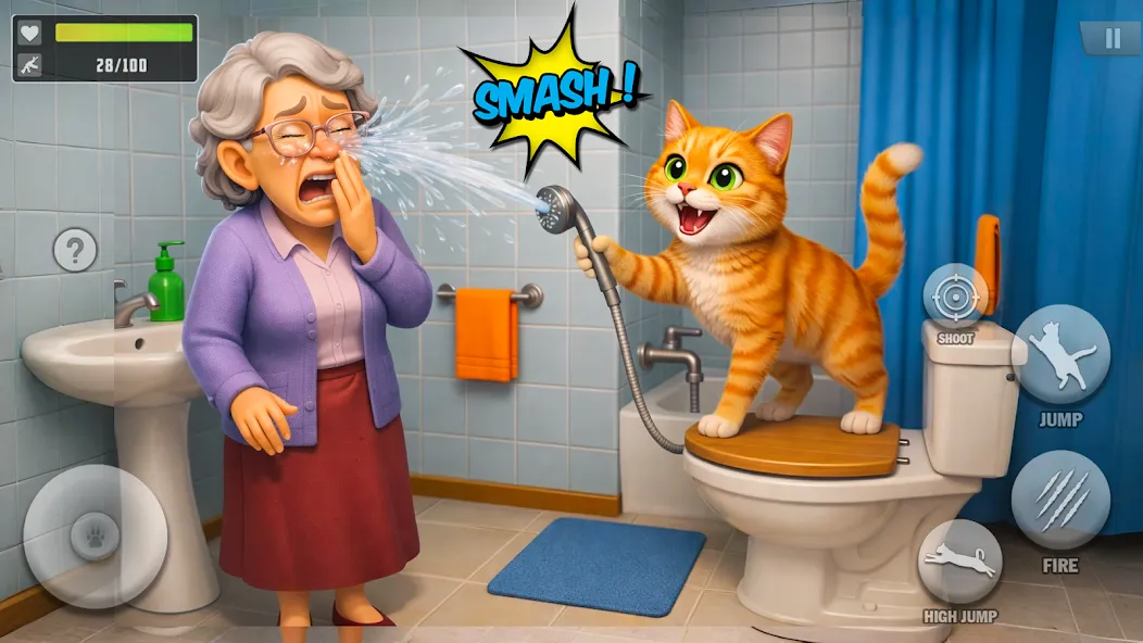 I Am Naughty Cat Simulator screenshot 3