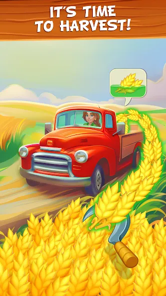 Farm Town: Merge Village Story screenshot 5