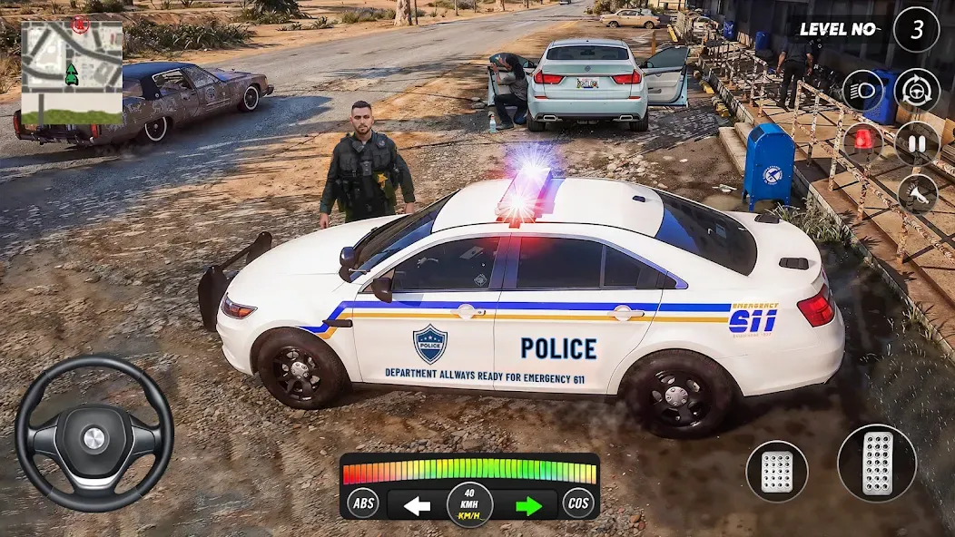 Police Car Driving Cop Game 3D screenshot 4