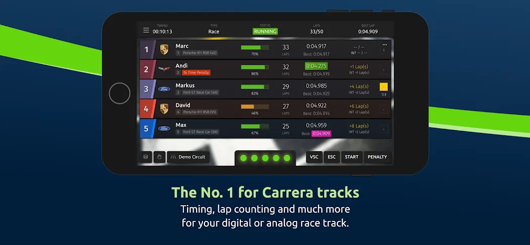 SmartRace for Carrera Digital screenshot 1