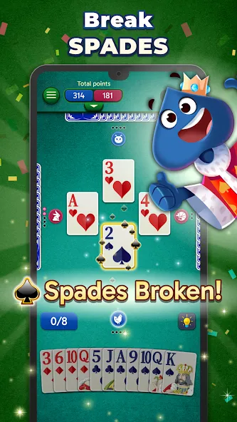 Spades Stars - Card Game screenshot 4