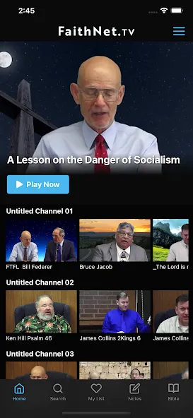 FaithNetTV screenshot 1