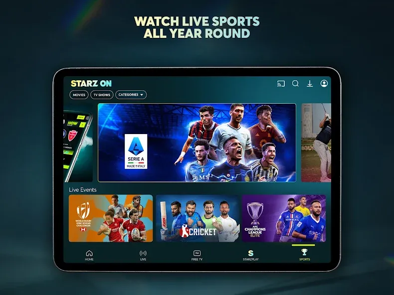STARZ ON screenshot 13