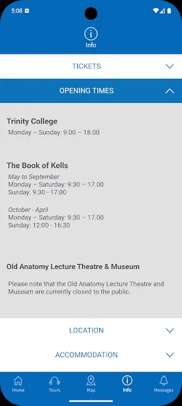 Visit Trinity screenshot 6