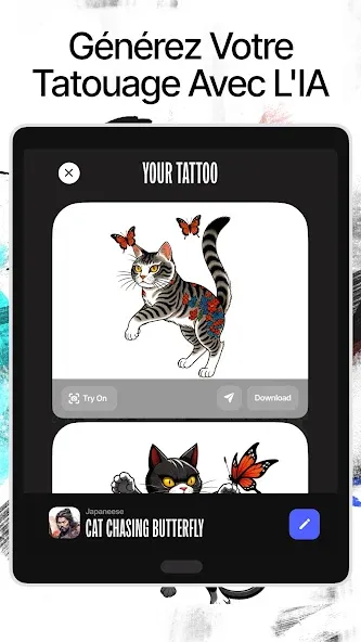 Ink AI– IA Creation Tatouage screenshot 5