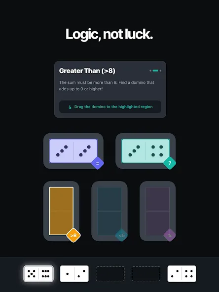 dotio: Pips Domino Puzzles screenshot 10