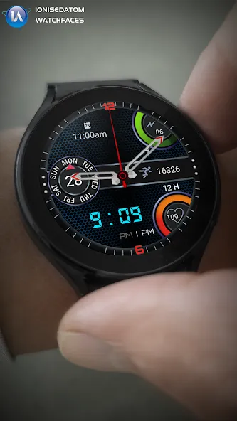 IA44 Hybrid Watchface screenshot 1