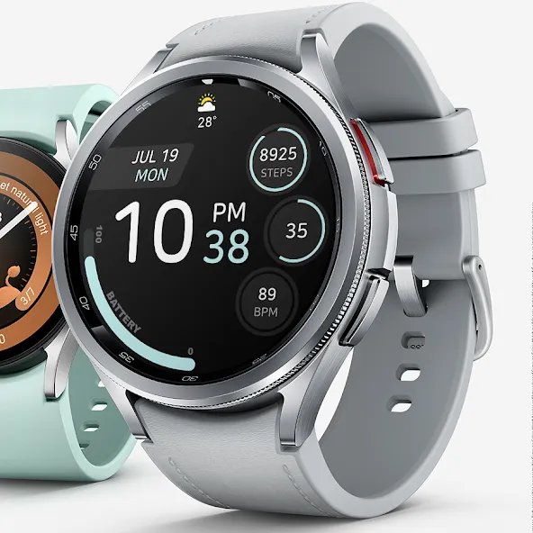 JJ-Digital006M Watch Face screenshot 2