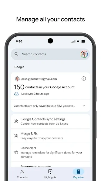 Contacts screenshot 6