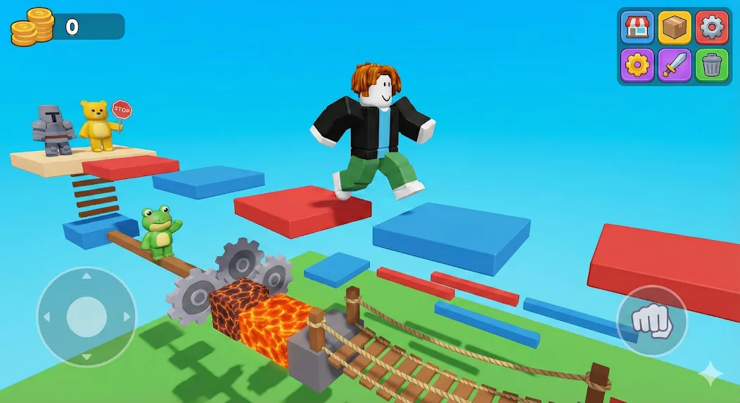 Obby Parkour: Run and Fun screenshot 2