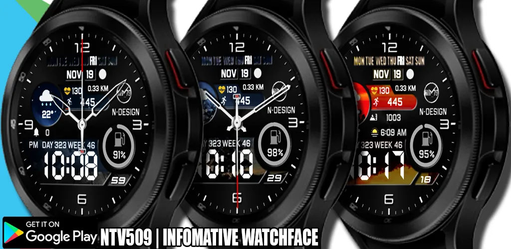 NTV509 - Informative watchface screenshot 7
