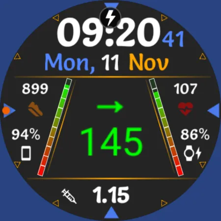 GDC-251 Diabetes Watch Face screenshot 7