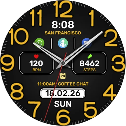 WFP 222 Practical watch face screenshot 46
