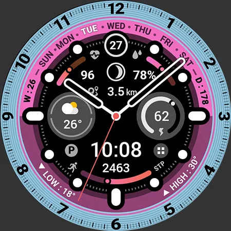 BRN205 : Watch Face screenshot 29
