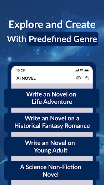 AI Novel Writer - Write Novels screenshot 3