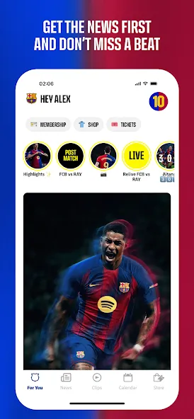 FC Barcelona Official App screenshot 2