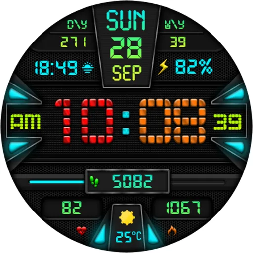 DIGI INTLANCE CTS61 Watch face screenshot 24