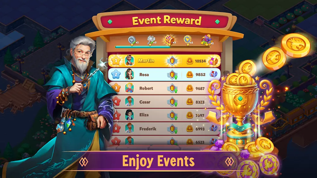 Wizard World: Magic Merge screenshot 6