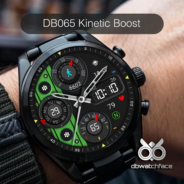 DB065 Kinetic Boost Watch Face screenshot 5
