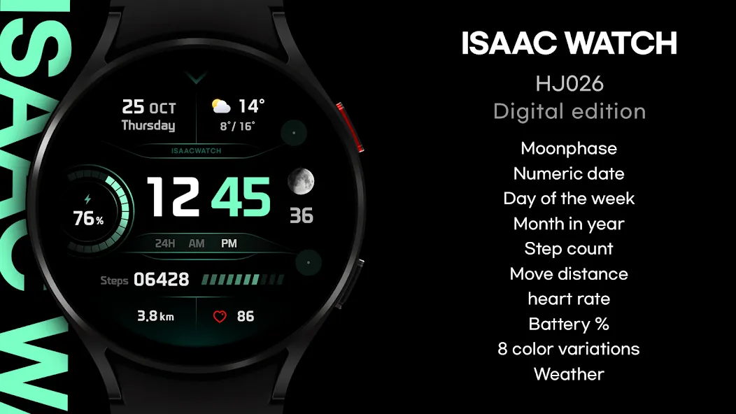 ISAAC WATCH HJ600 screenshot 4