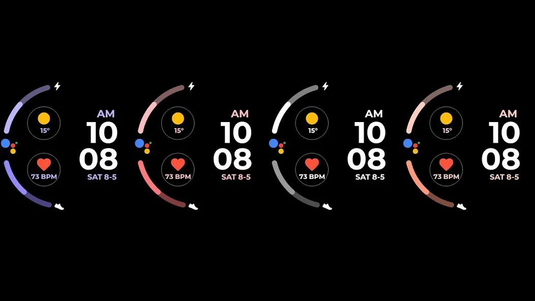 Night 42 - watch face screenshot 16