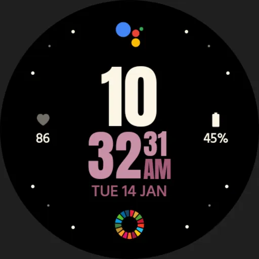 EXD131: Clean Watch Face screenshot 25