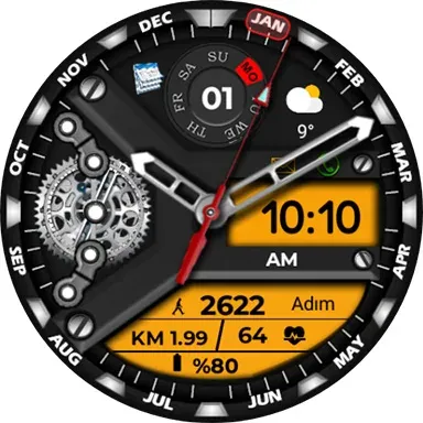 Animated FS W250 Watchface screenshot 20
