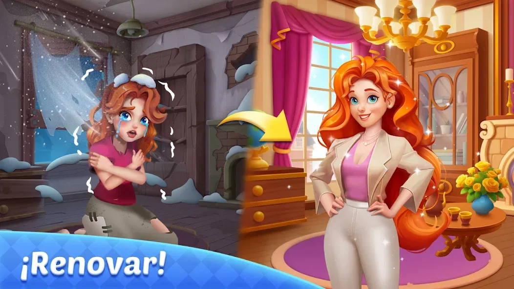 Triple Family 3D - Match Story screenshot 4