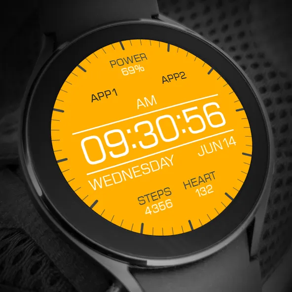 Key066 Digital Watch Face screenshot 7