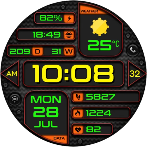 DIGI TARCUMAN CTS40 Watch face screenshot 17