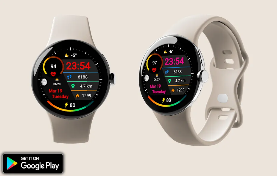 Digital Trost Watch Face screenshot 4