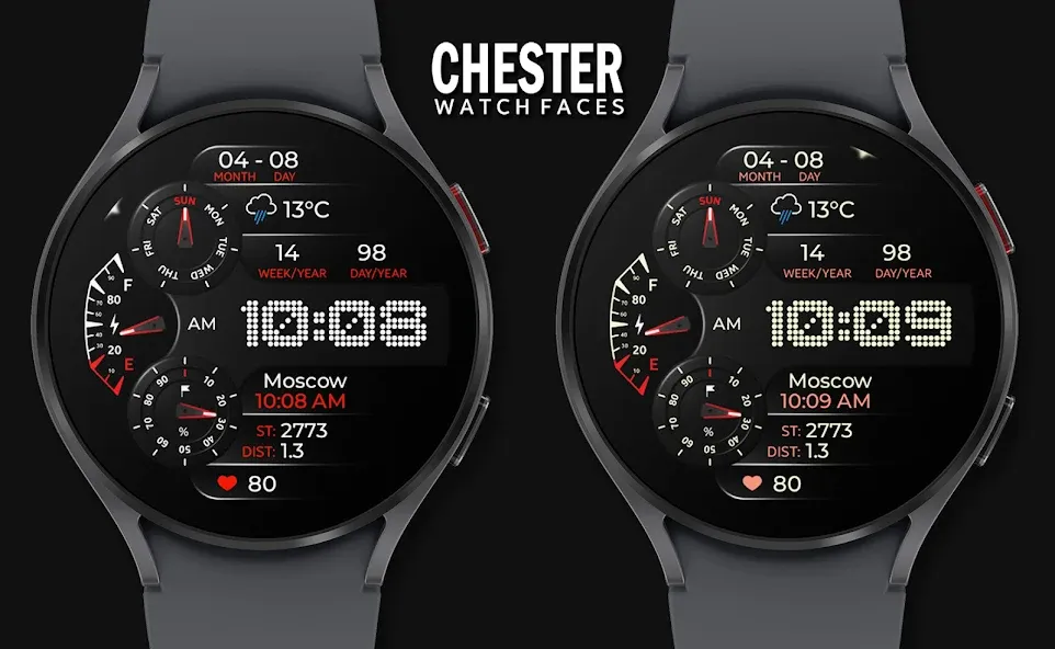Chester Evolution watch face screenshot 1