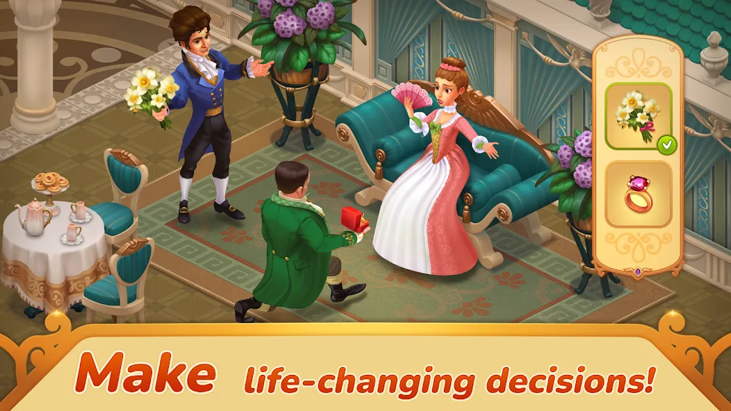 Storyngton Hall: Match 3 games screenshot 3