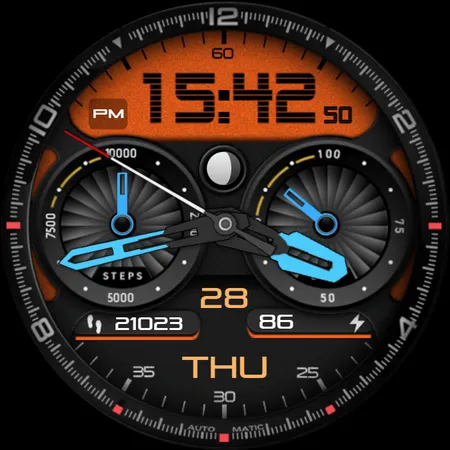 Colorful Hybrid Watch Face screenshot 37