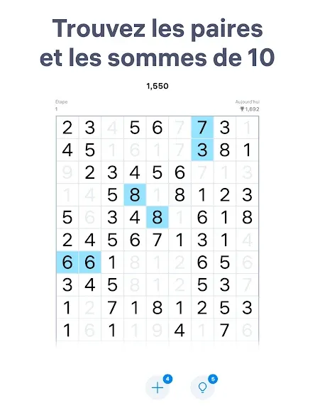 Number Match: Jeu de réflexion screenshot 9
