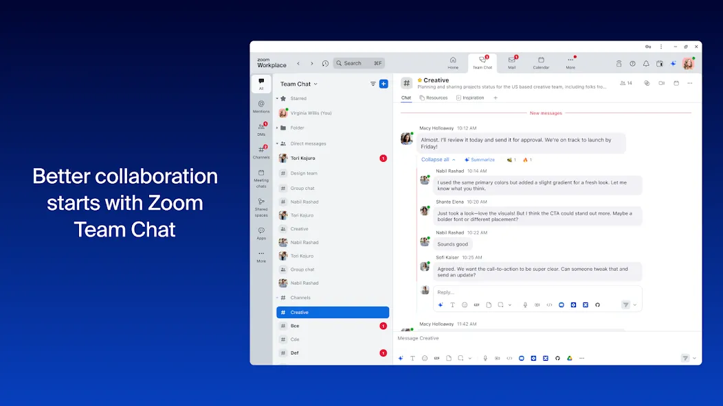 Zoom Workplace for Chromebook screenshot 3