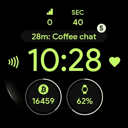 Pixel OLED: Watch face screenshot 9