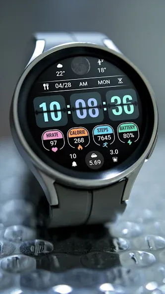 Page Flipping Data ZKin Watch screenshot 4