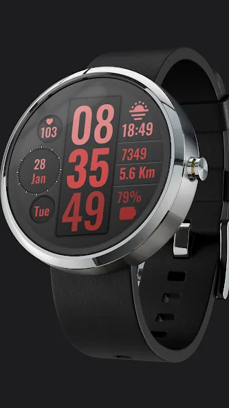 Column Watch Face screenshot 8