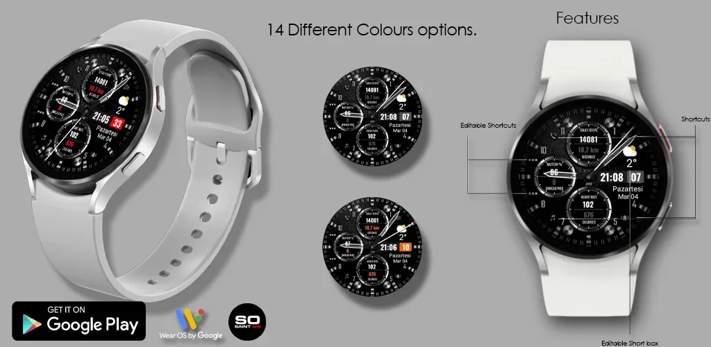 S200 Hybrid Watchface screenshot 9