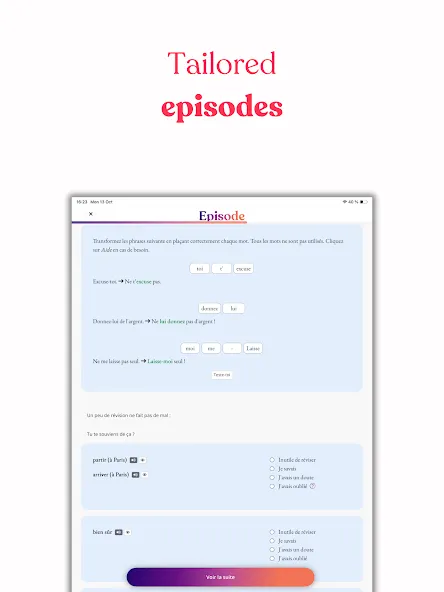 Gymglish: Learn a language screenshot 13