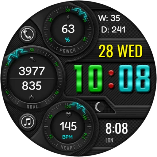 DIGI REPLANT WS29 Watch face screenshot 18