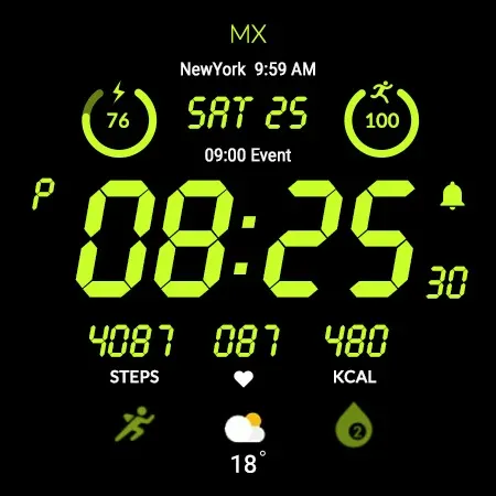 MIMIX Activy Zero Watchface screenshot 26