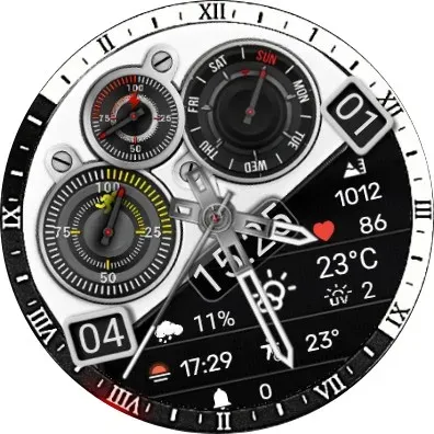 N-SPORT 776 Classic Watch Face screenshot 9
