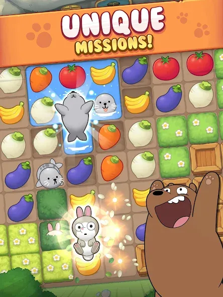 We Bare Bears Match3 Repairs screenshot 9