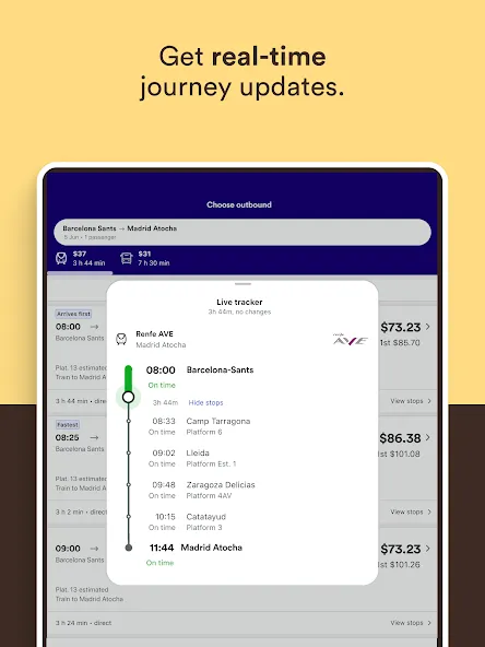 Trainline: Train travel Europe screenshot 15