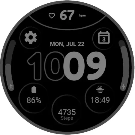 Grid Watch Face by HuskyDEV screenshot 11