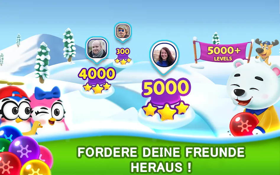 Frozen Pop - Bubble Spiele screenshot 3