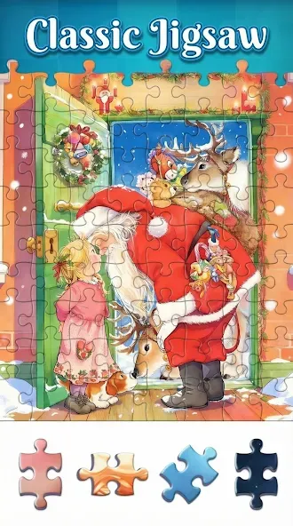 Santa Jigsaw HD screenshot 6