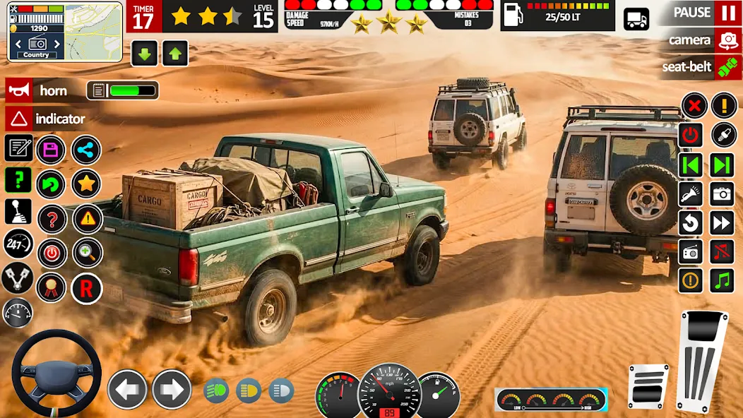 SUV Offroad 4x4 Jeep Game 3d screenshot 5